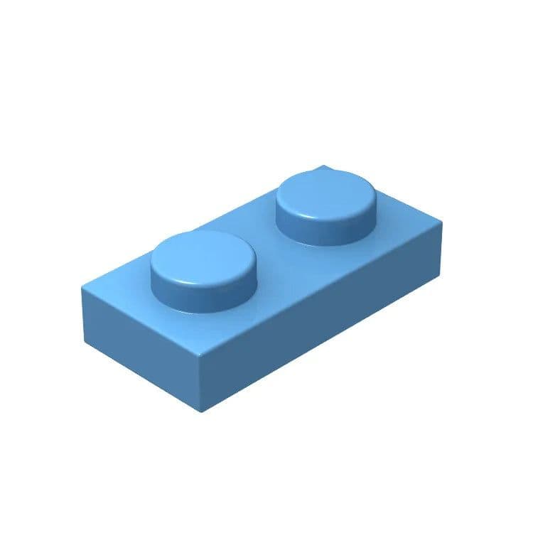 image-MOC 3023 High-Tech 1x2 Building Blocks - Compatible with Lego - 20PCS Set