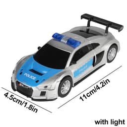 image-Scalextric 1:43 Diecast Police Slot Car Racing Set - Ideal Gift for Kids