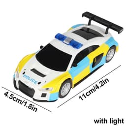 image-Scalextric 1:43 Diecast Police Slot Car Racing Set - Ideal Gift for Kids