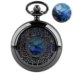 image-SHUHANG Quartz Antique Pocket Watch - Stylish New Design