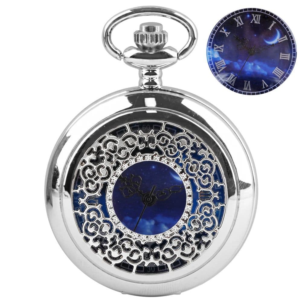 image-SHUHANG Quartz Antique Pocket Watch - Stylish New Design