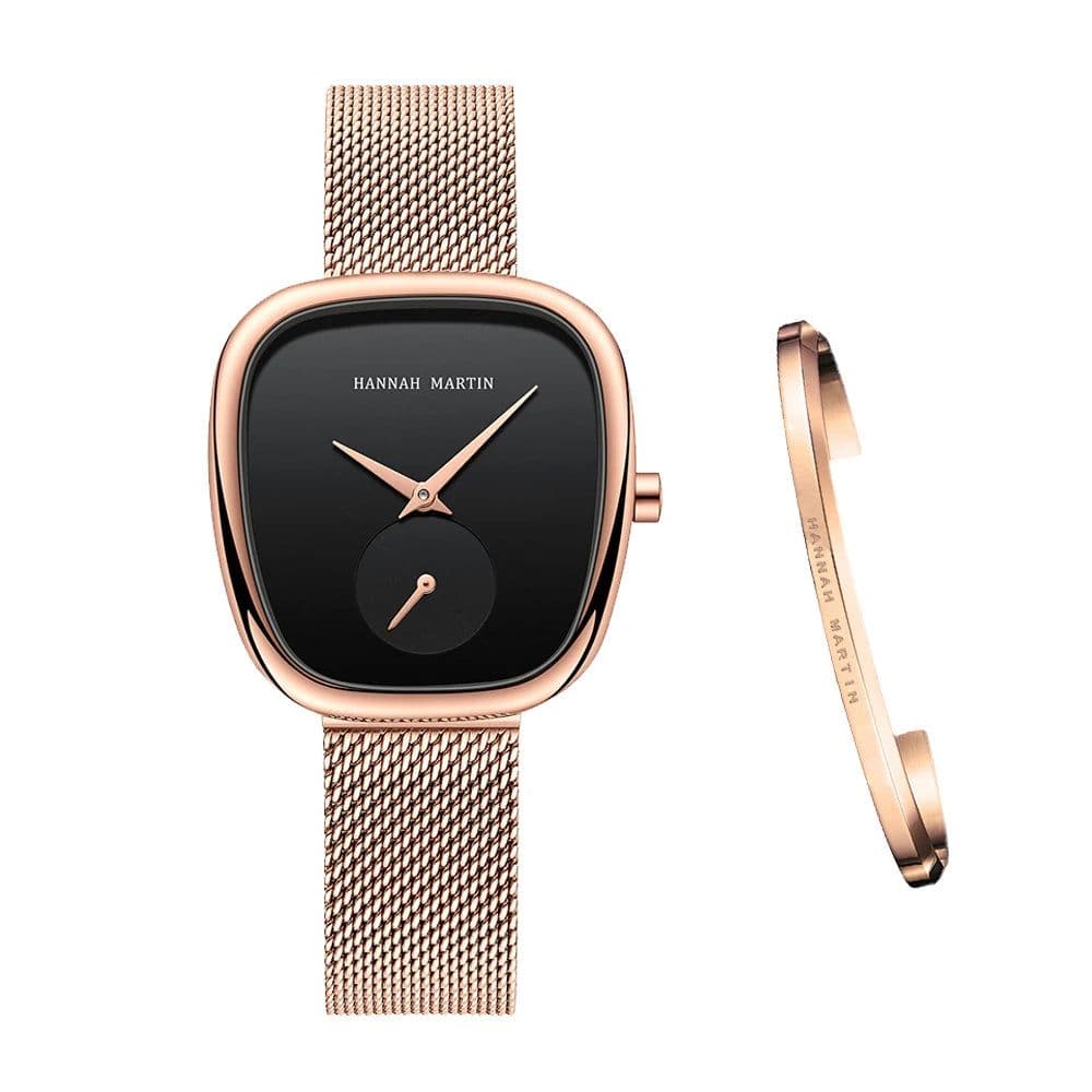 image-Hannah Martin Quartz Watch - Fashionable Design & Durable Features