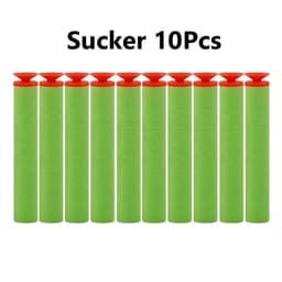 image-Miuioee EVA Soft Round Darts - Safe Bullets for Nerf Toy Gun Accessories