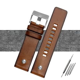 image-Zhuolei Premium Cow Leather Watchband - Durable & Customisable - DS001