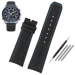 image-Zhuolei Leather Watchband - High Quality Steel Clasp - 19cm Length