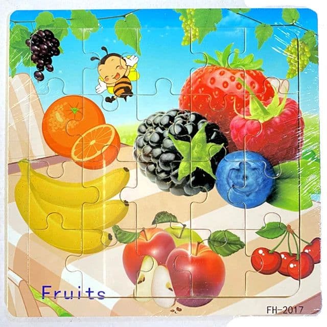 image-YunDuo BaBy Wooden Jigsaw Puzzle - Educational Animal Toy for Kids
