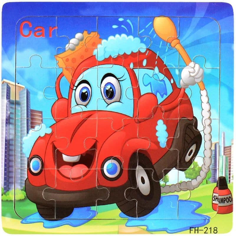 image-YunDuo BaBy Wooden Jigsaw Puzzle - Educational Animal Toy for Kids