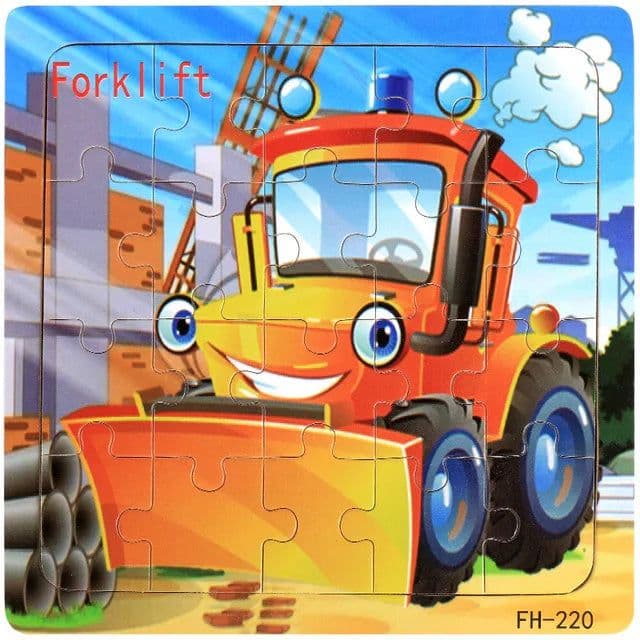 image-YunDuo BaBy Wooden Jigsaw Puzzle - Educational Animal Toy for Kids