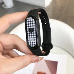 image-NEY Silicone Strap for Xiaomi Mi Band 3/4/5/6/7 - Stylish Replacement Band