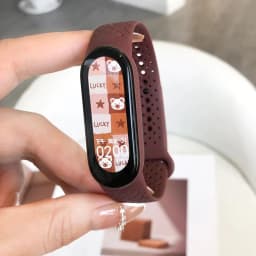 image-NEY Silicone Strap for Xiaomi Mi Band 3/4/5/6/7 - Stylish Replacement Band