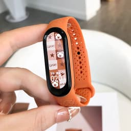image-NEY Silicone Strap for Xiaomi Mi Band 3/4/5/6/7 - Stylish Replacement Band