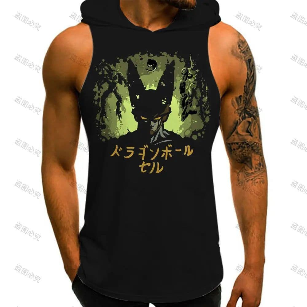 image-Bandai Dragon Ball Z Gym Vest - Stylish Cosplay for Key Moments
