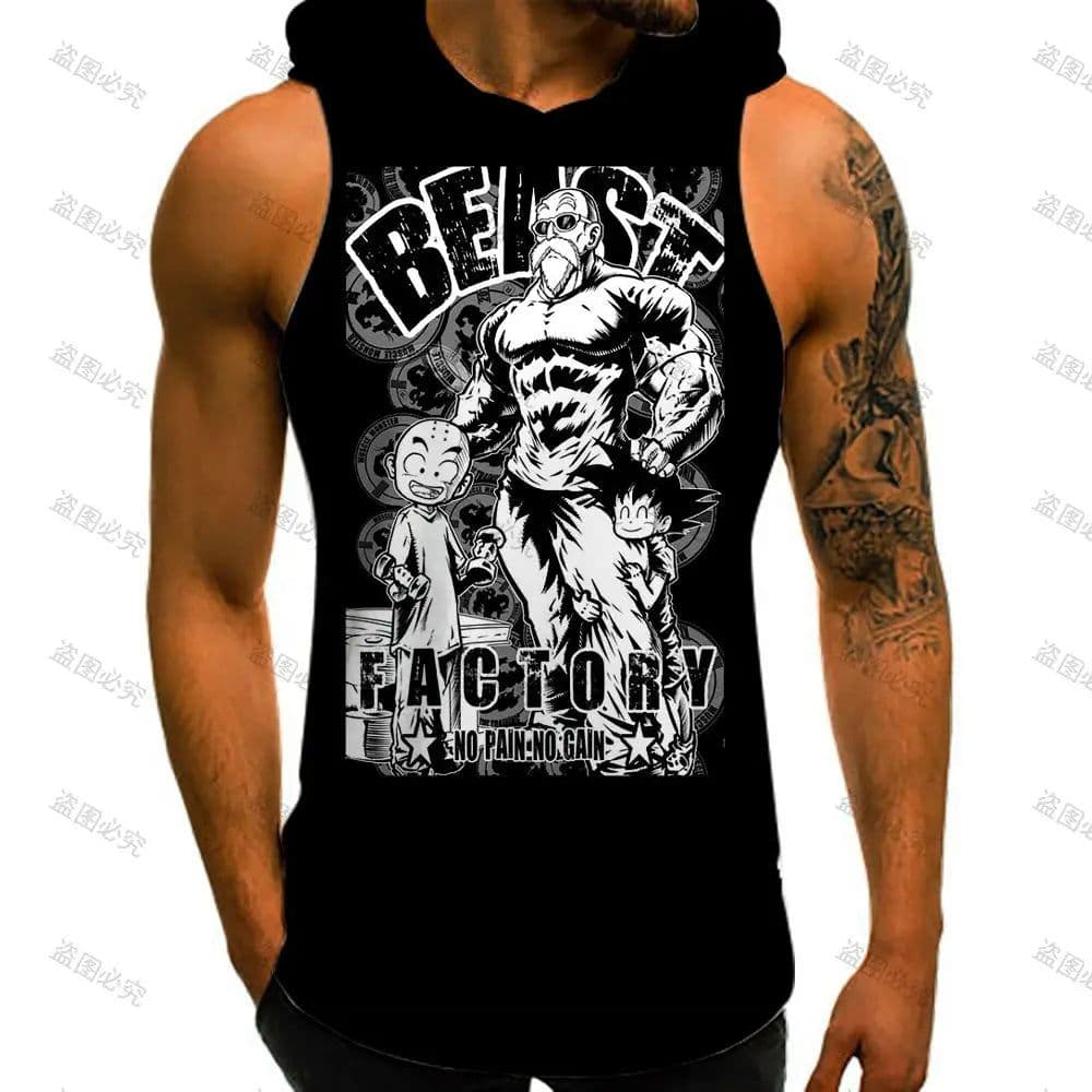 image-Bandai Dragon Ball Z Vest - Cosplay Costume for Anime Fans