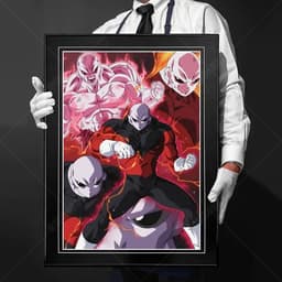 image-Bandai Goku Canvas Poster - Vibrant Home Decor for Dragon Ball Fans