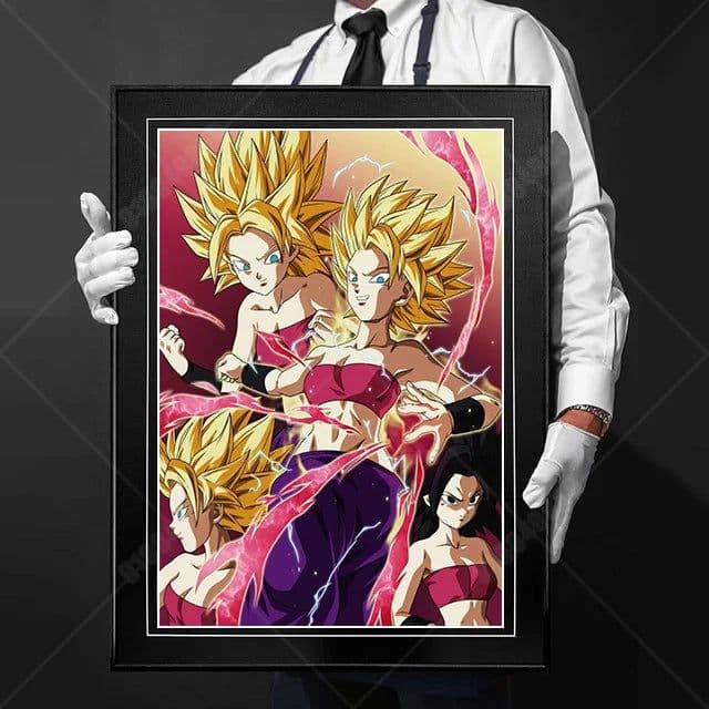 image-Bandai Goku Canvas Poster - Vibrant Home Decor for Dragon Ball Fans