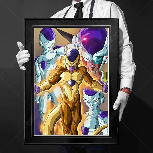 image-Bandai Goku Canvas Poster - Vibrant Home Decor for Dragon Ball Fans