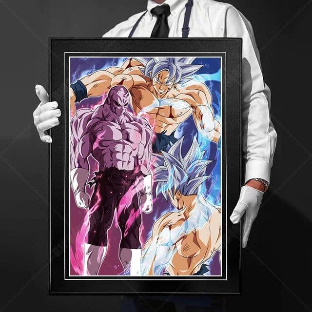 image-Bandai Goku Canvas Poster - Vibrant Home Decor for Dragon Ball Fans