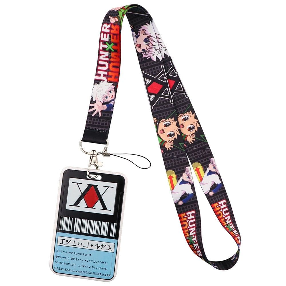 image-Bandai Anime Badge Holder with Lanyard - Durable and Stylish Accessory