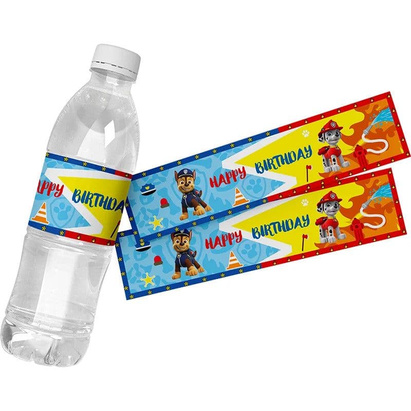 image-PAW PATROL Waterproof Self-Adhesive Stickers - 6pcs Set