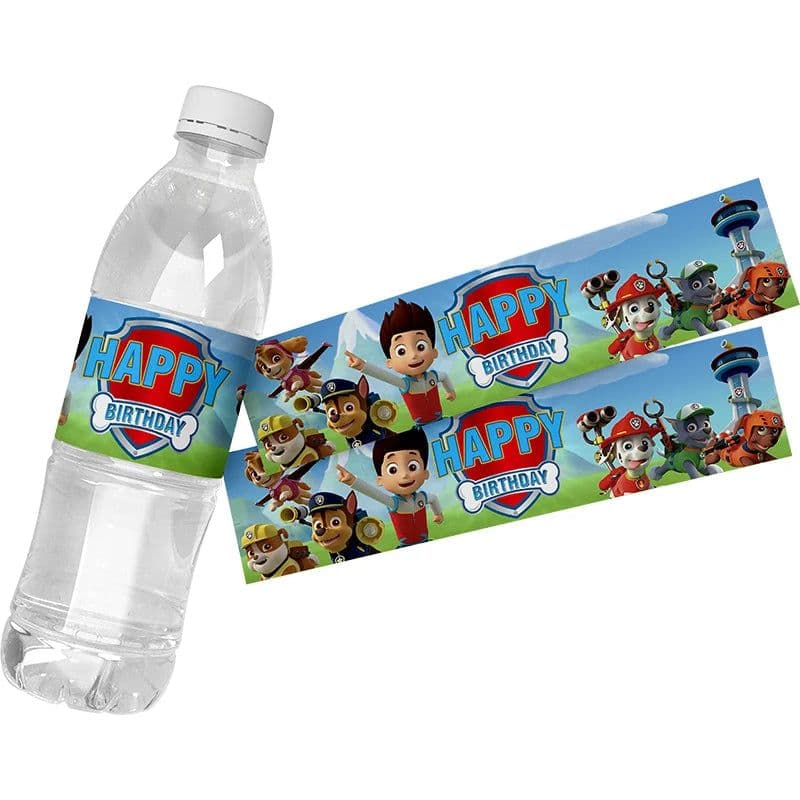 image-PAW PATROL Waterproof Self-Adhesive Stickers - 6pcs Set