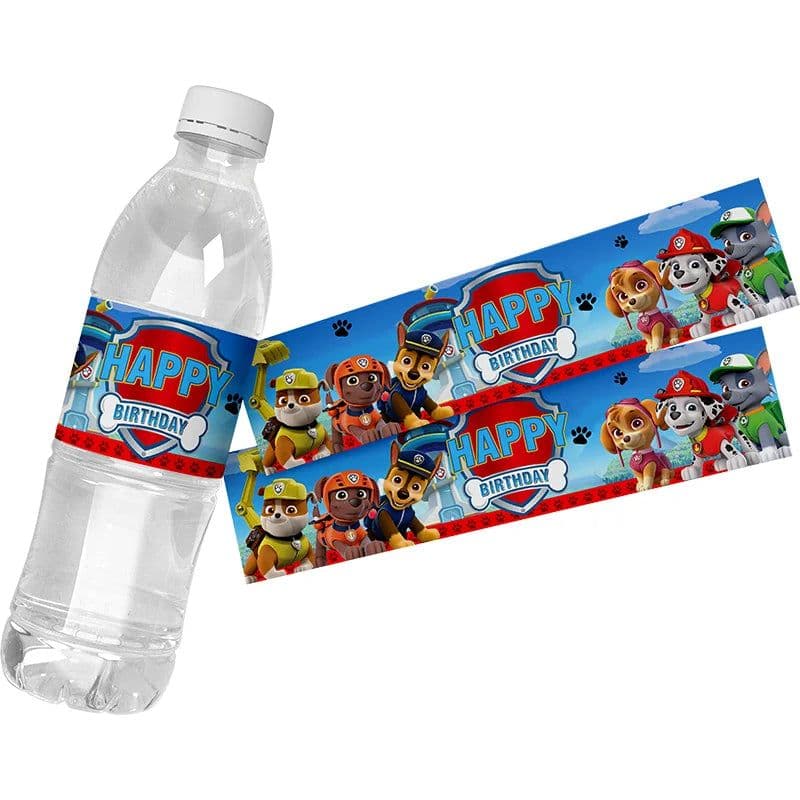 image-PAW PATROL Waterproof Self-Adhesive Stickers - 6pcs Set