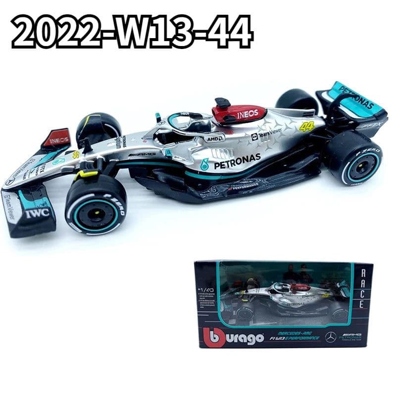 image-Bburago 1:43 Alfa Romeo F1 Model - Realistic Diecast Collectible Car