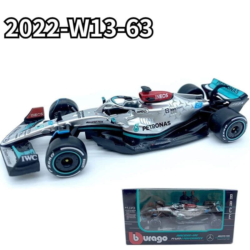 image-Bburago 1:43 Alfa Romeo F1 Model - Realistic Diecast Collectible Car