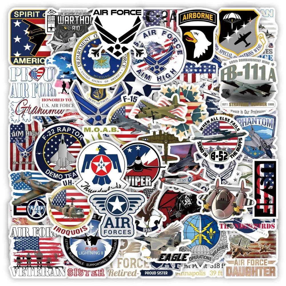 image-USA Army Stickers - Waterproof Decals for Laptops, Cars & More