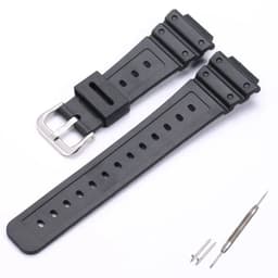 image-MCXGL Resin Watch Strap - Durable Replacement for Casio G-SHOCK GA2100, GA2110