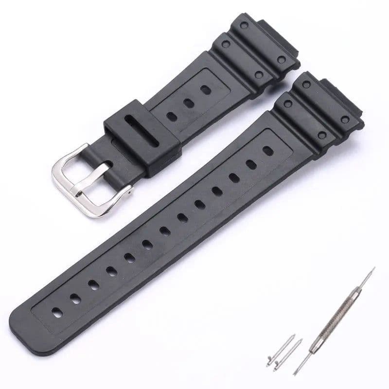 image-MCXGL Resin Watch Strap - Durable Replacement for Casio G-SHOCK GA2100, GA2110