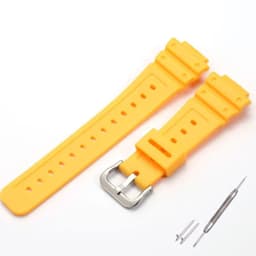 image-MCXGL Resin Watch Strap - Durable Replacement for Casio G-SHOCK GA2100, GA2110