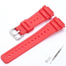 image-MCXGL Resin Watch Strap - Durable Replacement for Casio G-SHOCK GA2100, GA2110