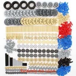 image-JILE Car Model Building Block Parts - Eco-Friendly ABS - Compatible with LEGO