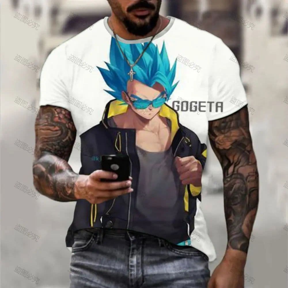 image-Bandai Mazinger T-Shirt - High Quality Streetwear - Anime Cosplay Tee