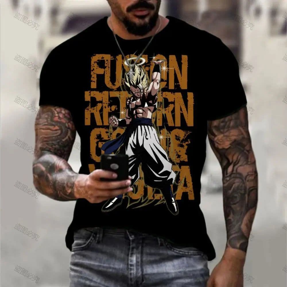 image-Bandai Mazinger T-Shirt - High Quality Streetwear - Anime Cosplay Tee