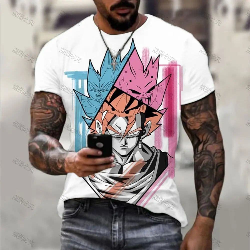 image-Bandai Mazinger T-Shirt - High Quality Streetwear - Anime Cosplay Tee