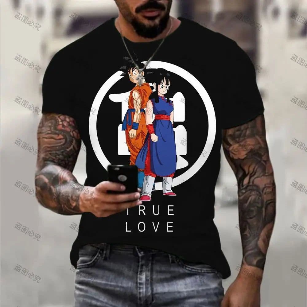 image-Bandai Mazinger Cosplay Costume - High-Quality Oversized T-Shirt