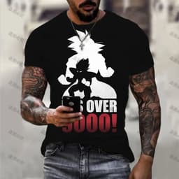 image-Bandai Mazinger Cosplay Costume - High-Quality Oversized T-Shirt