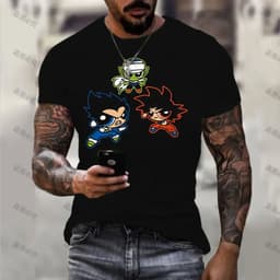 image-Bandai Mazinger Cosplay Costume - High-Quality Oversized T-Shirt