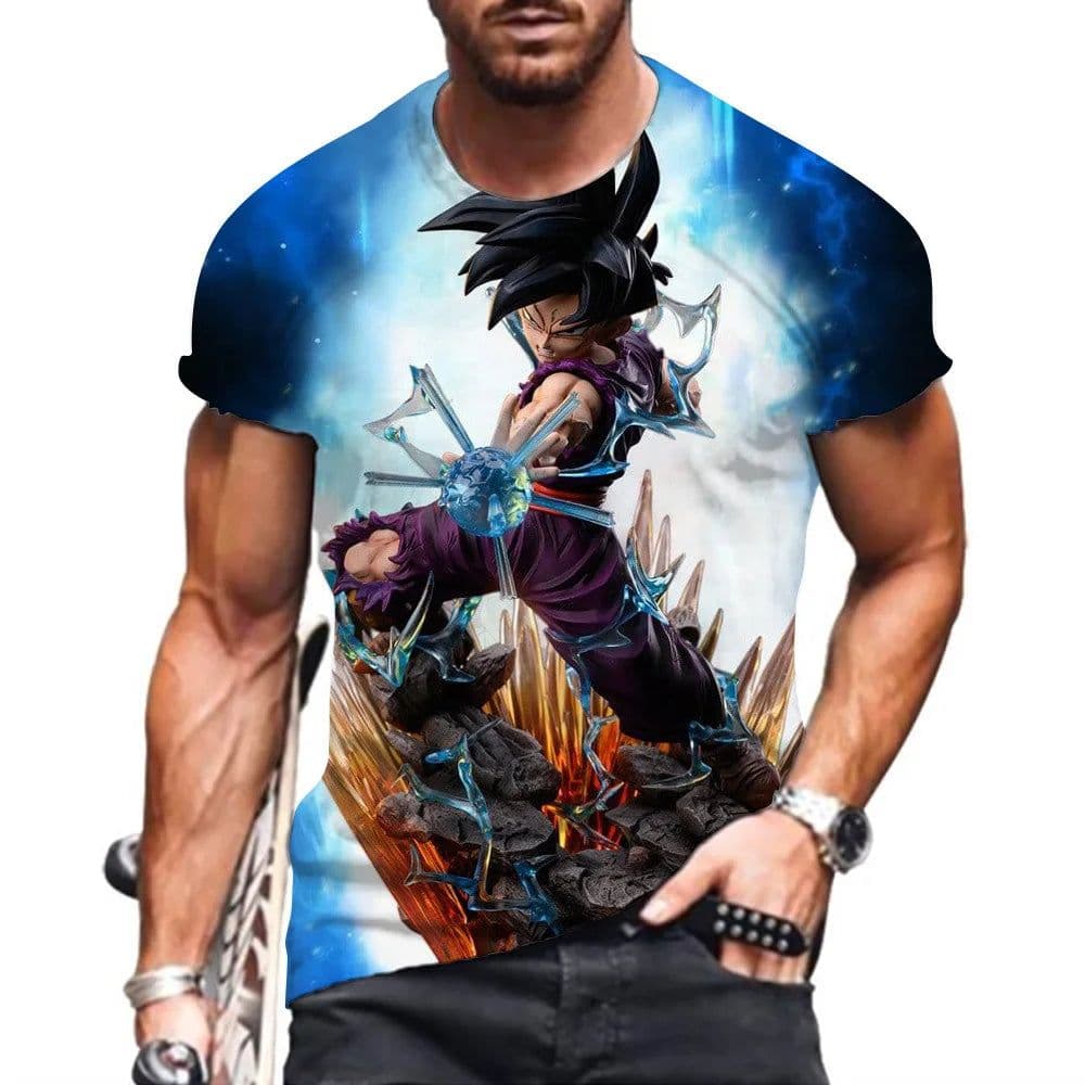 image-Bandai Mazinger Style T-Shirt | Fashion Streetwear for Anime Lovers