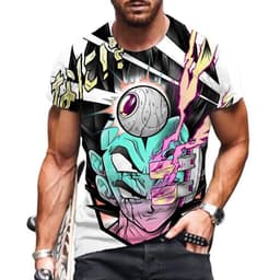 image-Bandai Mazinger Style T-Shirt | Fashion Streetwear for Anime Lovers