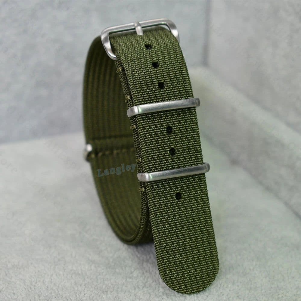 image-Langley Nylon Watchband - Durable, Stylish & Compatible with Smartwatches