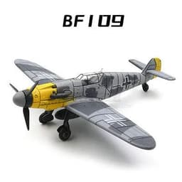 image-GSF 4D Puzzle Model Aircraft - WWII Fighter 1:48 Scale Assembly Toy