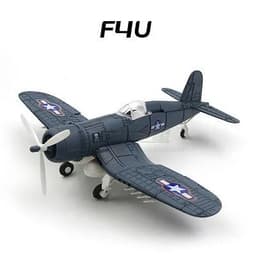 image-GSF 4D Puzzle Model Aircraft - WWII Fighter 1:48 Scale Assembly Toy