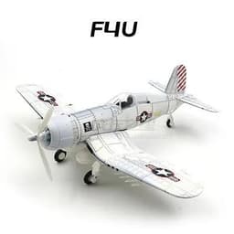 image-GSF 4D Puzzle Model Aircraft - WWII Fighter 1:48 Scale Assembly Toy