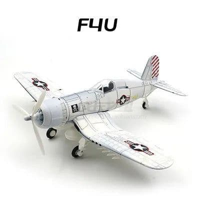 image-GSF 4D Puzzle Model Aircraft - WWII Fighter 1:48 Scale Assembly Toy
