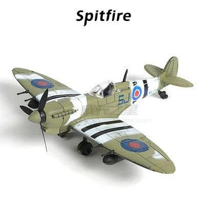 image-GSF 4D Puzzle Model Aircraft - WWII Fighter 1:48 Scale Assembly Toy