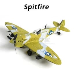 image-GSF 4D Puzzle Model Aircraft - WWII Fighter 1:48 Scale Assembly Toy