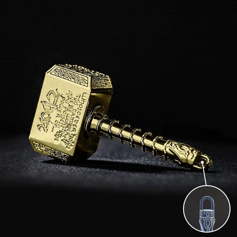 image-YuHaoHui Alloy Hammer Gyroscope - Stress Relief Fidget Spinner Toy