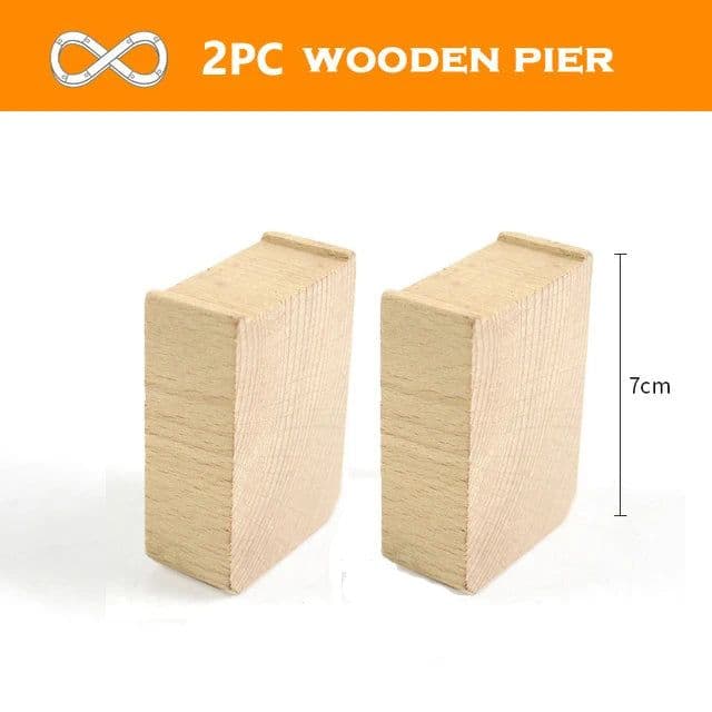image-SKXNIER Wooden Train Track Educational Toys for Ages 4-12 - Beech Accessories